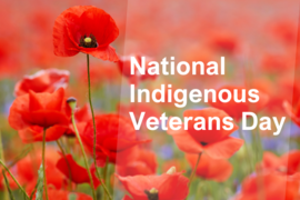 National Indigenous Veterans Day