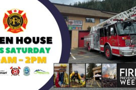 Fire Prevention & Safety Day this Saturday! PFR Open House