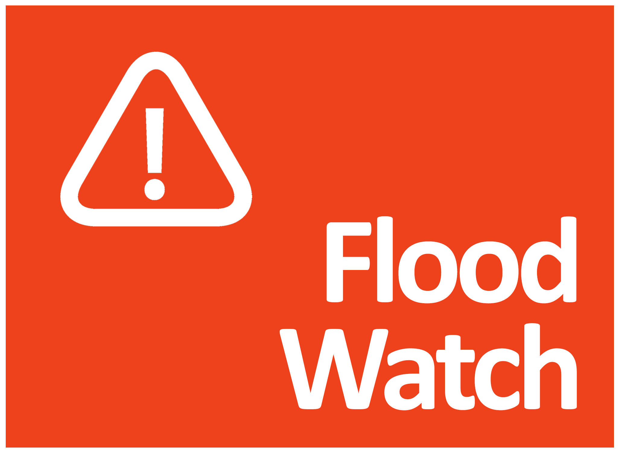 Flood watch issued for Sunday, July 9