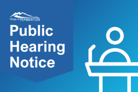 Public Hearing Notice: Official Community Plan Amendment (7451 and 7453 Frontier Street) Bylaw No. 981, 2025