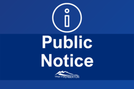 Public Notice: Partnering Agreement & Licence of Occupation
